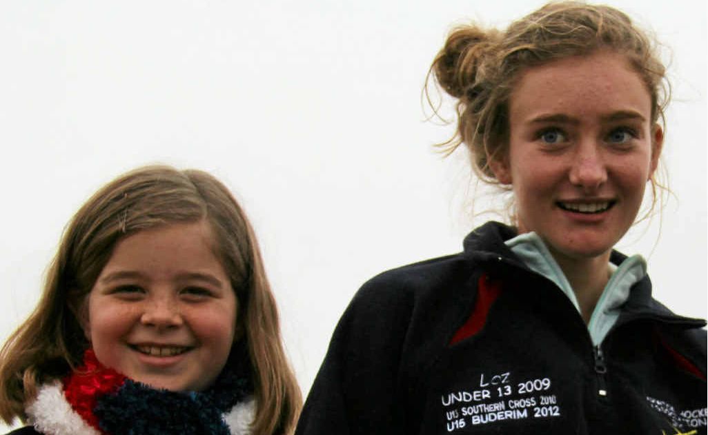 Kaycie Gillam and Lauren Eastwell brave rain to sell raffle tickets. Kaycie Gillam and Lauren Eastwell brave rain to sell raffle tickets.